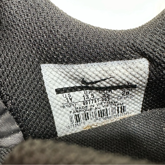 Nike Tiempo Rio 4 Cleats Black & White Size 1 - Picture 11 of 16